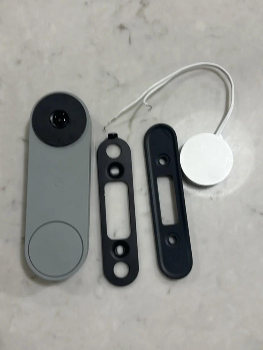 Google Nest Hardwired Doorbell - Ash Gray